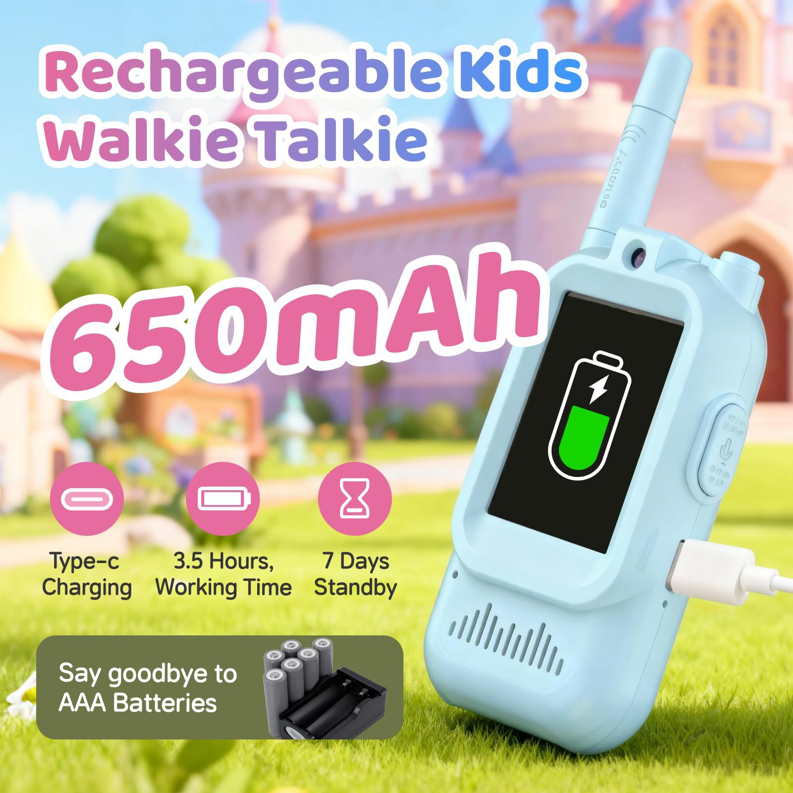 2PCS Video Children's Video Wa - مراجعة Kids Outdoor Voices وسعره