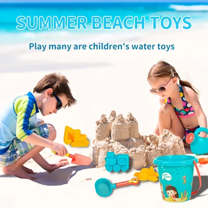 Children Sand Toys 18PCS Summe - مراجعة Kids Outdoor Sandbox وسعره