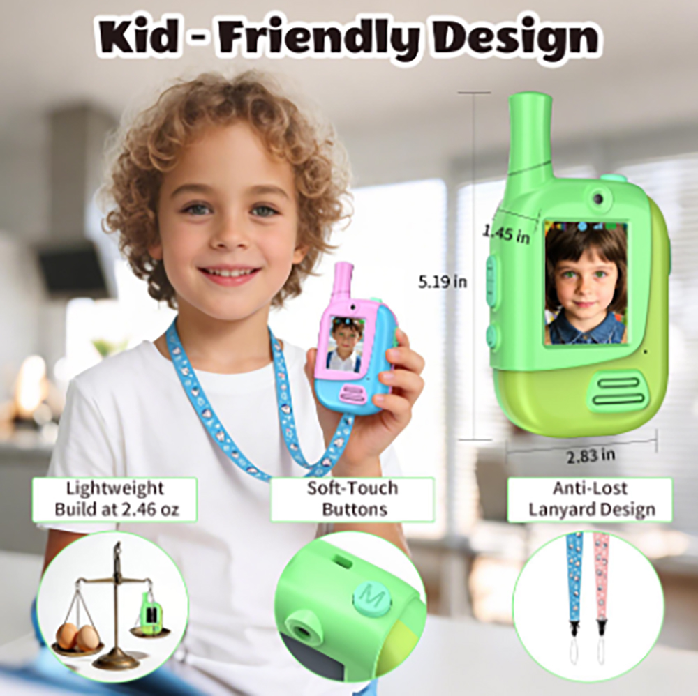 2 Pack Rechargeable Kids Video - مراجعة Kids Outdoor Voices وسعره