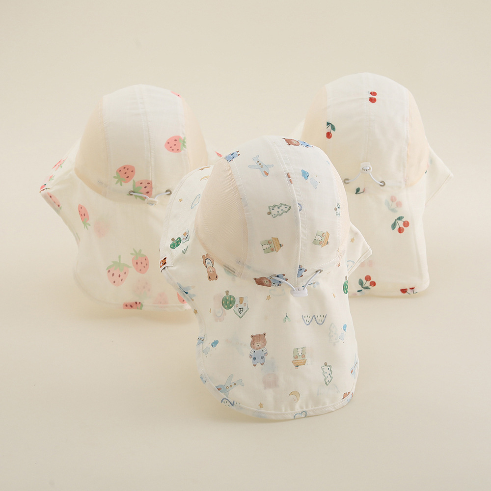 Summer Baby Beach Hat Outdoor  - مراجعة Kids Outdoor Hat وسعره