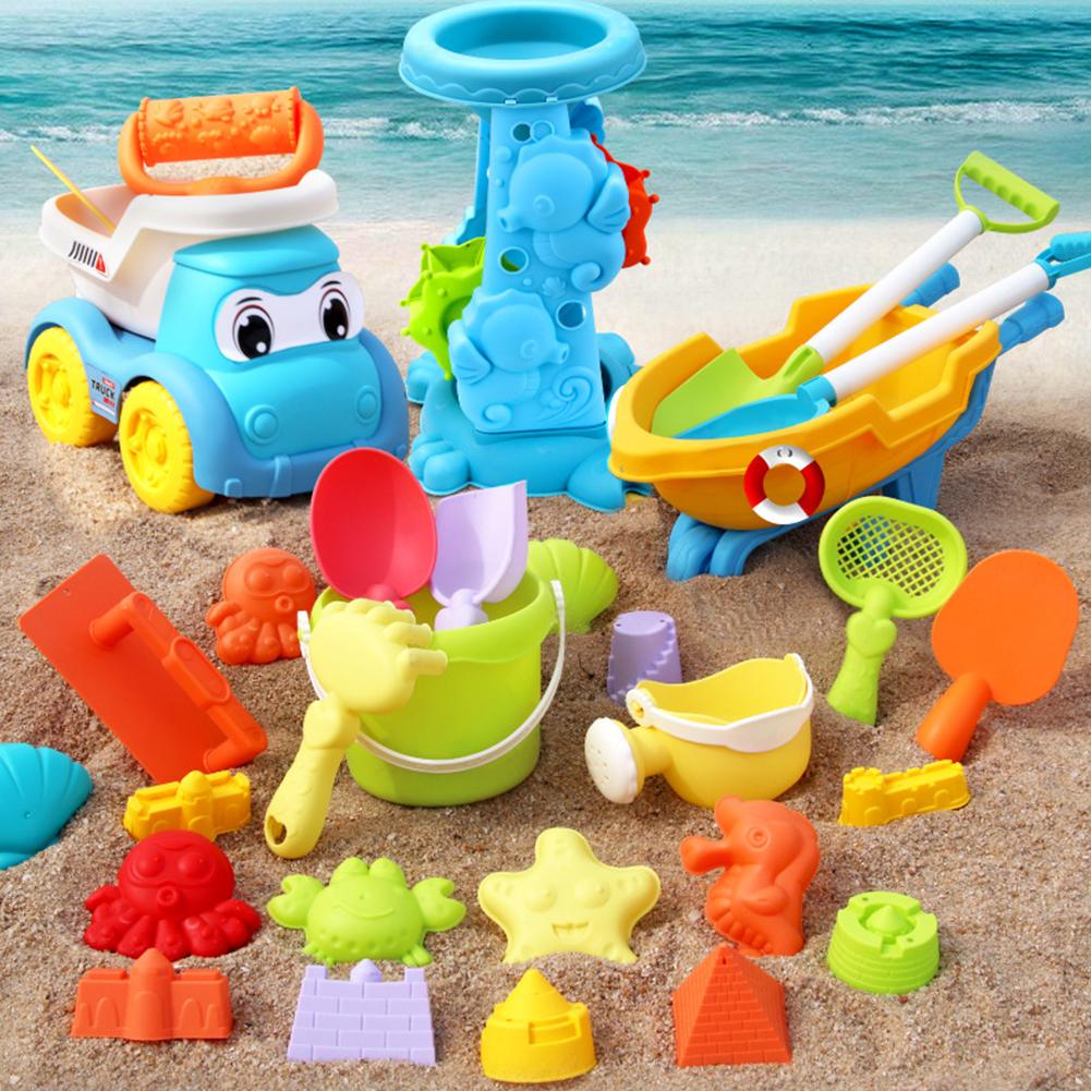 Kids Beach Toy Set Baby Sand & - مراجعة Kids Outdoor Sandbox وسعره
