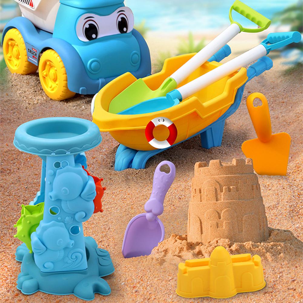 Kids Beach Toy Set Baby Sand & - مراجعة Kids Outdoor Sandbox وسعره