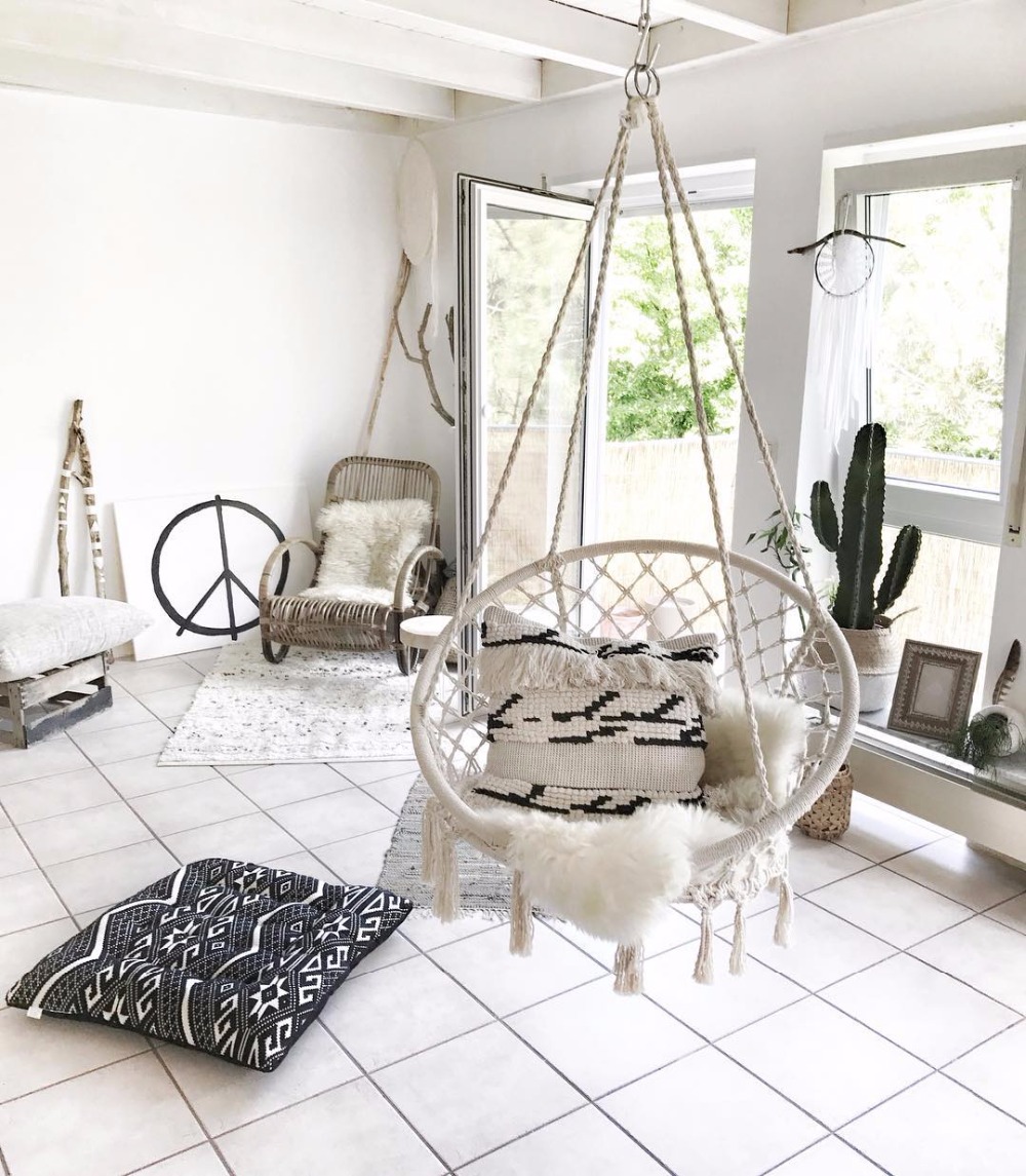 2025 Nordic Garden Handmade Kn - مراجعة Kids Outdoor Hanging Chair وسعره