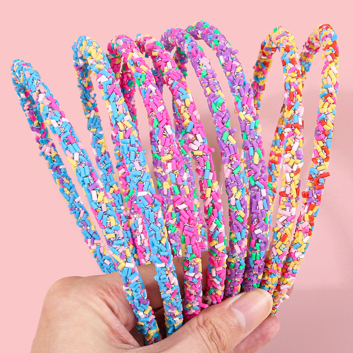 1/4pcs Sparkly Hairbands Cute  - مراجعة Kids Outdoor Decor وسعره