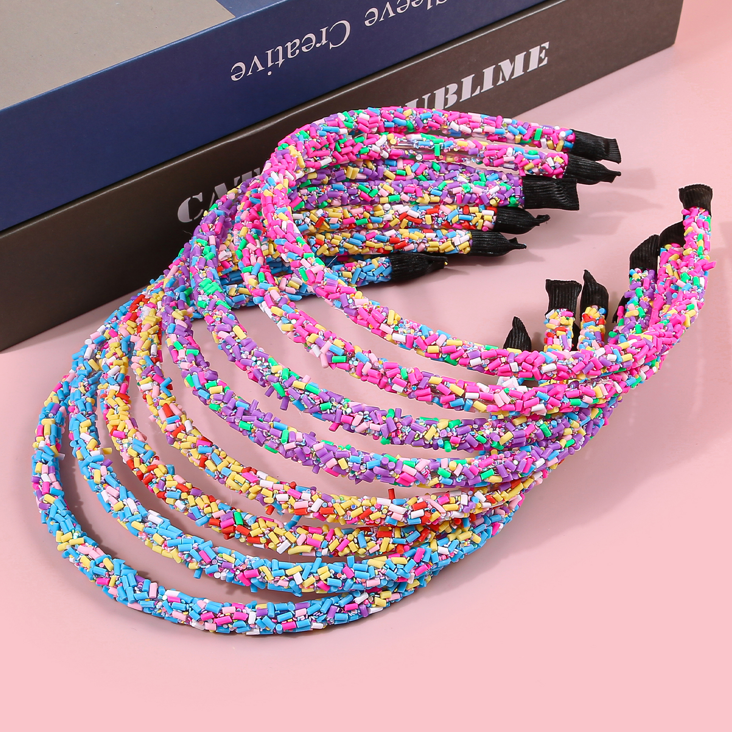 1/4pcs Sparkly Hairbands Cute  - مراجعة Kids Outdoor Decor وسعره