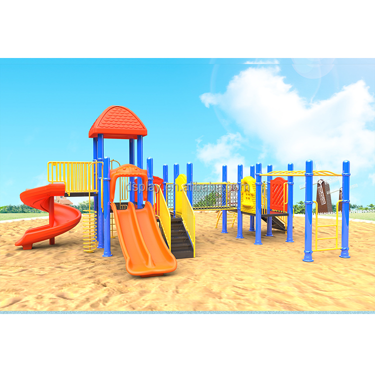 Commercial Outdoor Playground  - مراجعة Kids Outdoor Climbing Structure وسعره